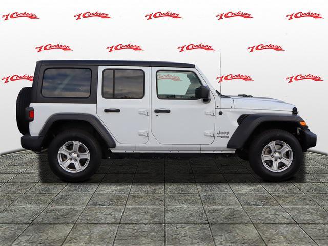 used 2021 Jeep Wrangler Unlimited car, priced at $30,398