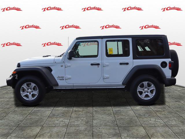 used 2021 Jeep Wrangler Unlimited car, priced at $30,398