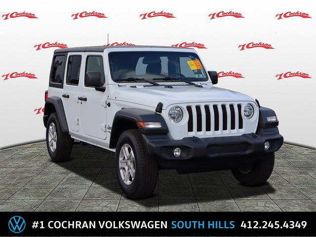 used 2021 Jeep Wrangler Unlimited car, priced at $30,398