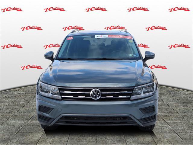 used 2021 Volkswagen Tiguan car, priced at $17,655