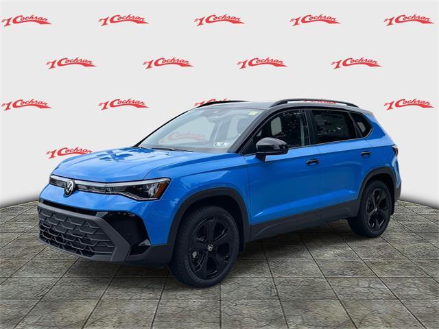 new 2025 Volkswagen Taos car, priced at $33,876