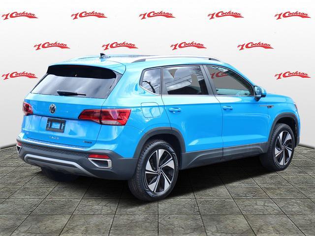 used 2023 Volkswagen Taos car, priced at $23,618