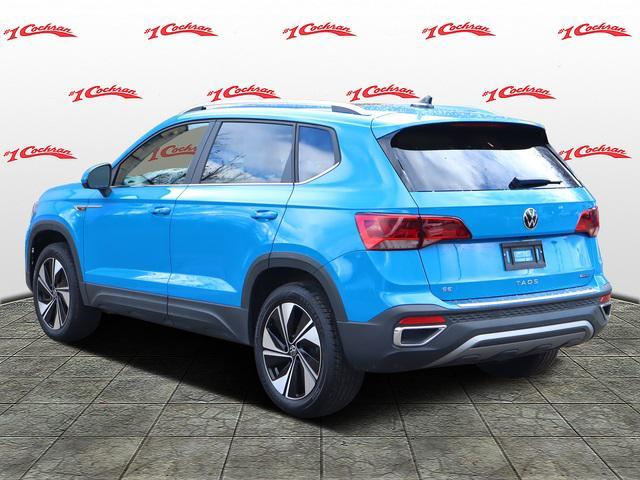 used 2023 Volkswagen Taos car, priced at $23,618