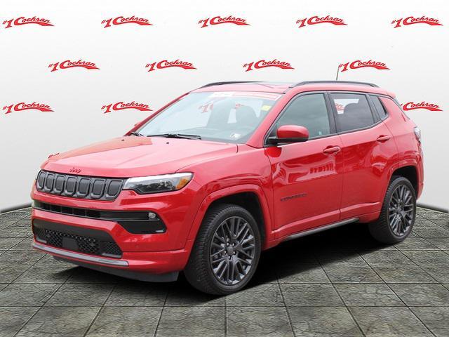 used 2022 Jeep Compass car, priced at $18,988