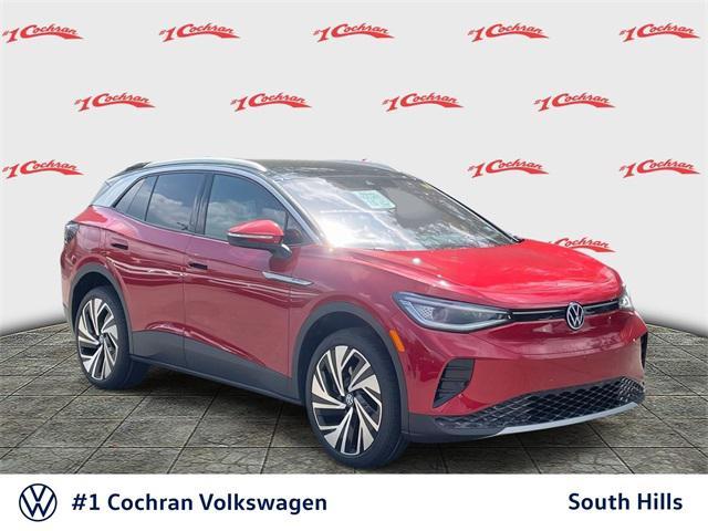 new 2025 Volkswagen ID.4 car, priced at $55,431