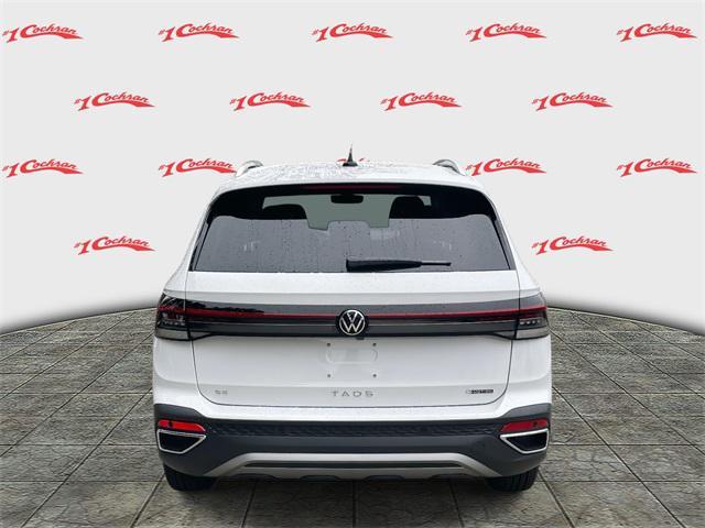 new 2025 Volkswagen Taos car, priced at $30,696