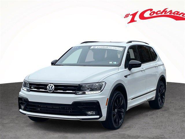 used 2021 Volkswagen Tiguan car, priced at $20,998
