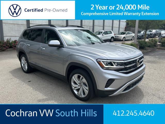 used 2022 Volkswagen Atlas car, priced at $31,648