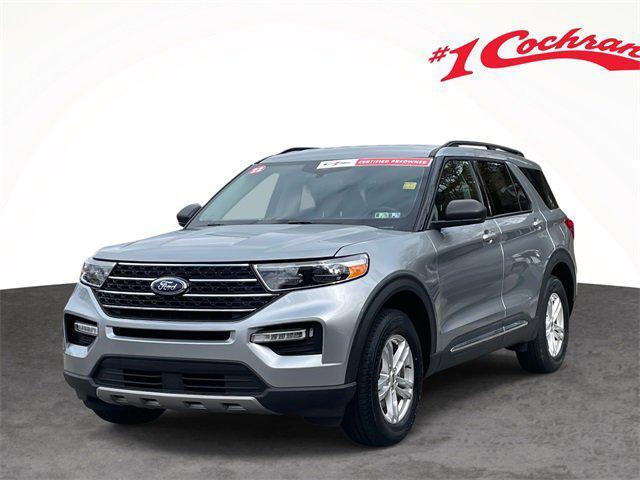 used 2022 Ford Explorer car, priced at $27,497