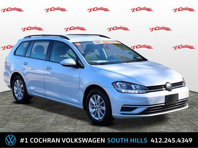 used 2019 Volkswagen Golf SportWagen car, priced at $16,688