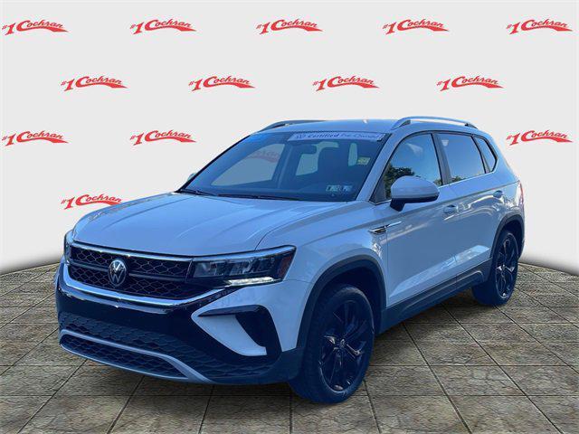 used 2023 Volkswagen Taos car, priced at $21,488