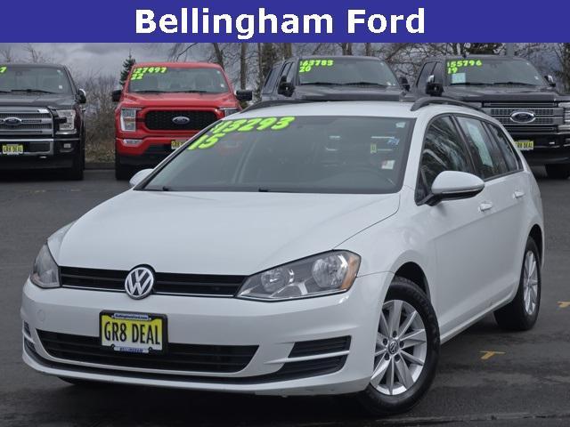 used 2015 Volkswagen Golf SportWagen car, priced at $12,495