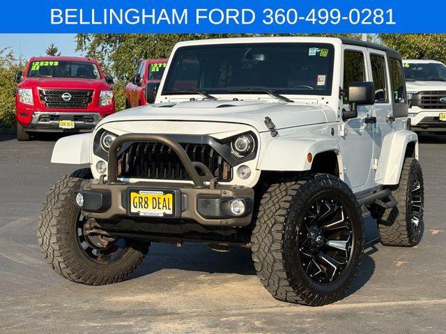 used 2016 Jeep Wrangler Unlimited car, priced at $22,731