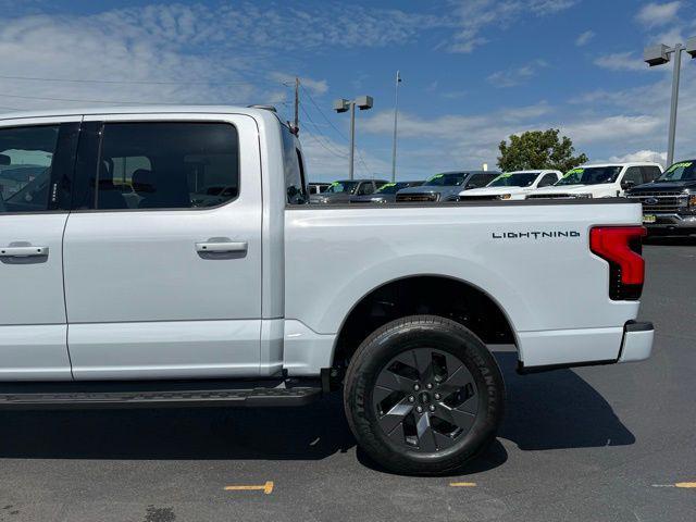 new 2025 Ford F-150 Lightning car, priced at $74,850