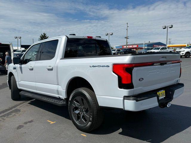 new 2025 Ford F-150 Lightning car, priced at $74,850