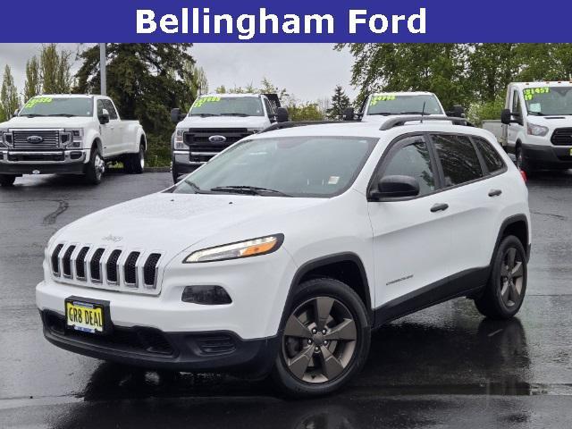 used 2017 Jeep Cherokee car, priced at $15,748