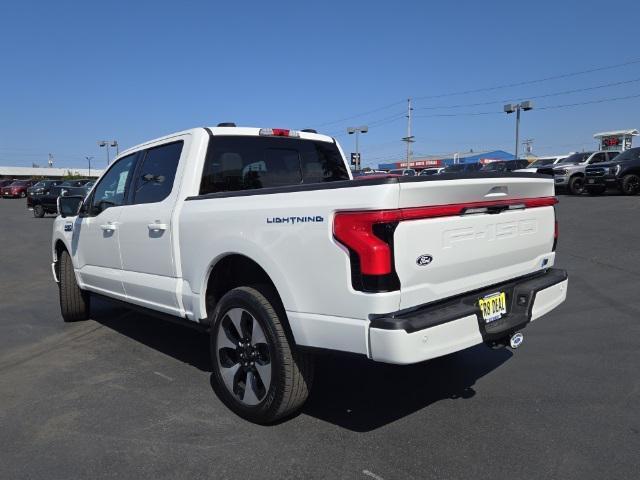 new 2024 Ford F-150 Lightning car, priced at $77,745