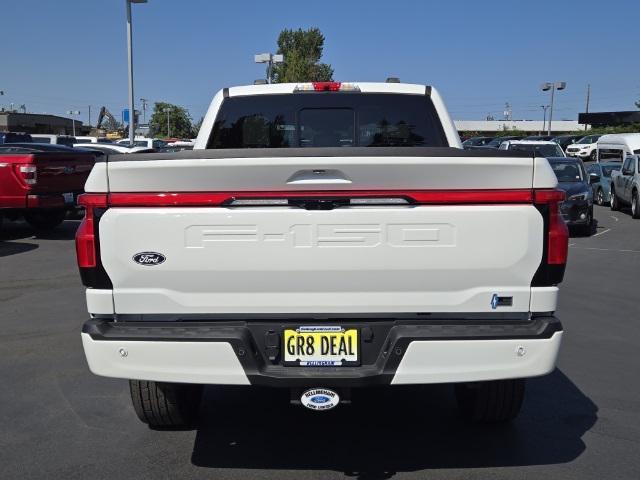 new 2024 Ford F-150 Lightning car, priced at $77,745