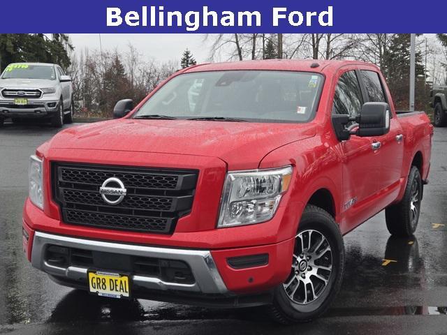 used 2021 Nissan Titan car, priced at $24,999