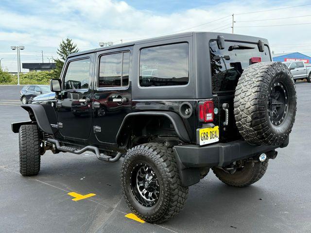 used 2015 Jeep Wrangler Unlimited car, priced at $18,991