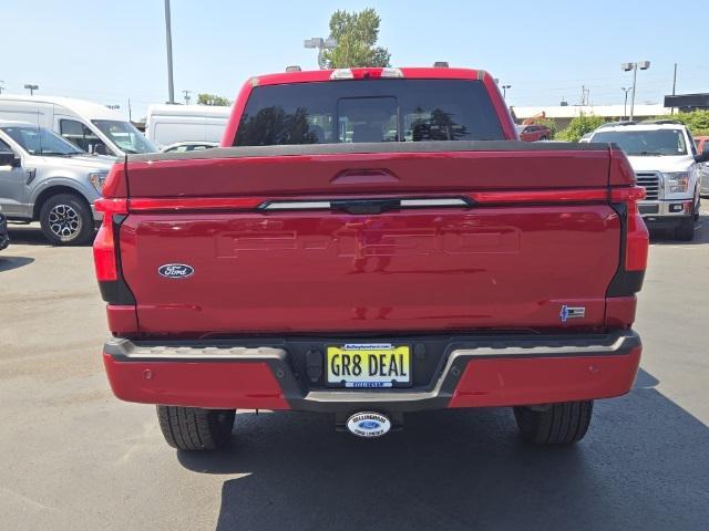 new 2024 Ford F-150 Lightning car, priced at $80,435