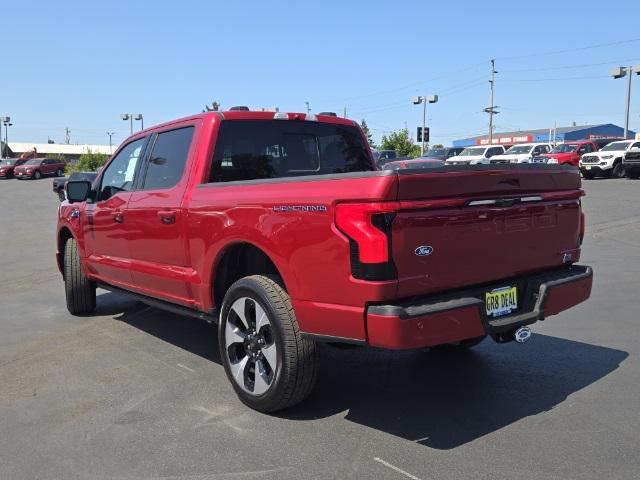 new 2024 Ford F-150 Lightning car, priced at $80,435