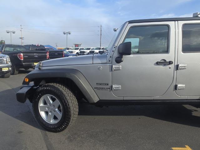 used 2017 Jeep Wrangler Unlimited car, priced at $18,991