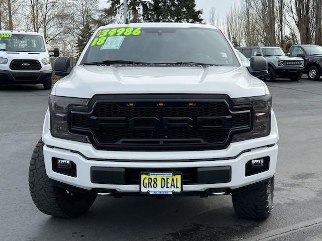used 2018 Ford F-150 car, priced at $33,495