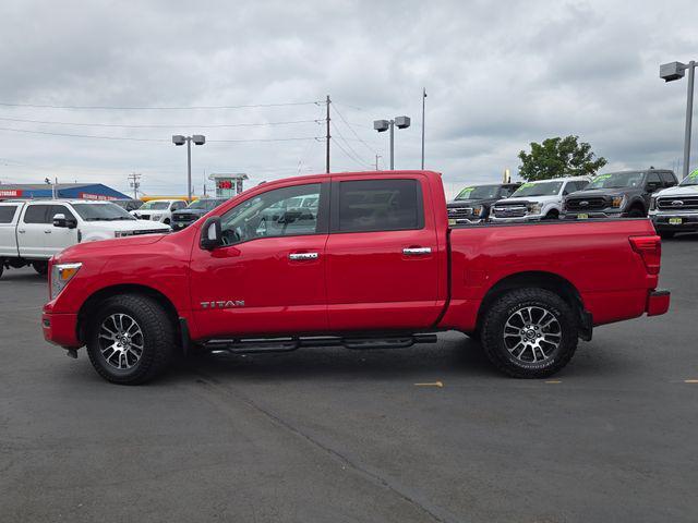 used 2021 Nissan Titan car, priced at $24,495