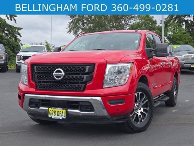used 2021 Nissan Titan car, priced at $25,495