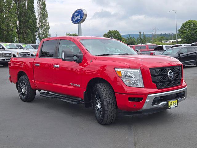 used 2021 Nissan Titan car, priced at $24,495