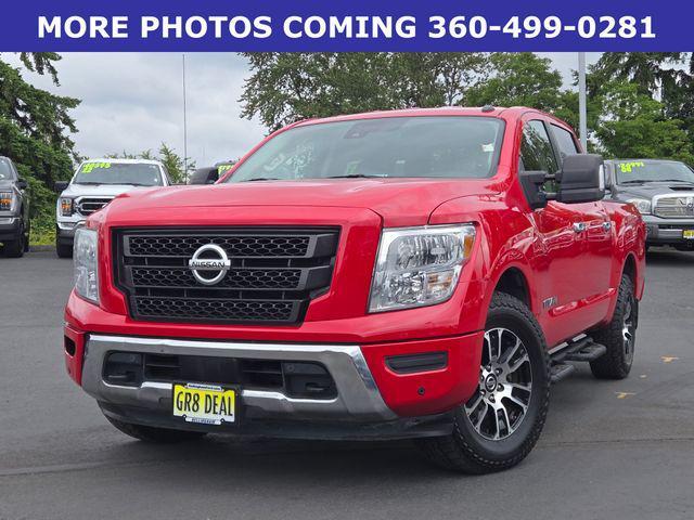 used 2021 Nissan Titan car, priced at $24,395