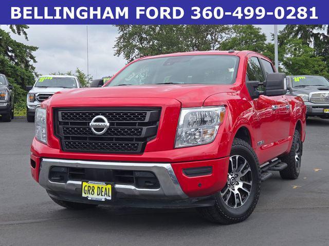 used 2021 Nissan Titan car, priced at $24,395