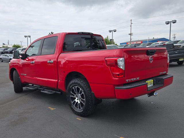 used 2021 Nissan Titan car, priced at $24,495