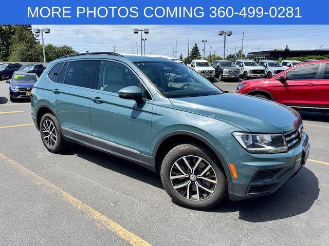 used 2021 Volkswagen Tiguan car, priced at $22,500