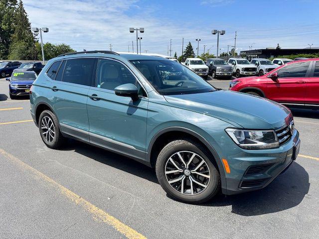 used 2021 Volkswagen Tiguan car, priced at $22,500