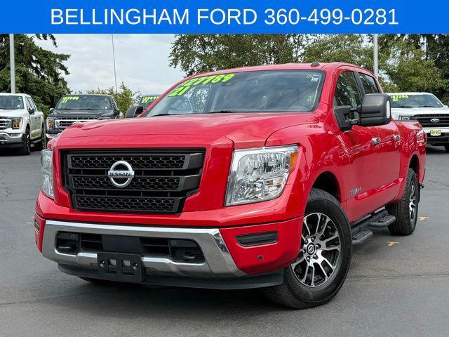 used 2021 Nissan Titan car, priced at $24,495