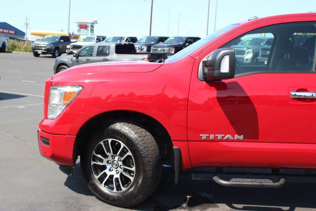 used 2021 Nissan Titan car, priced at $23,923