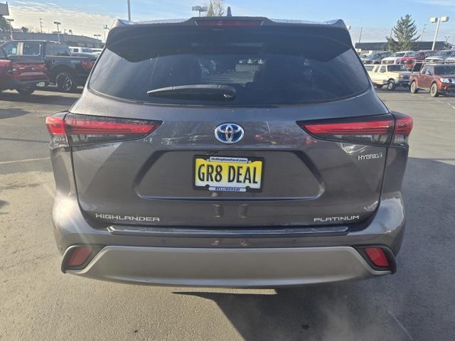 used 2021 Toyota Highlander Hybrid car, priced at $41,795