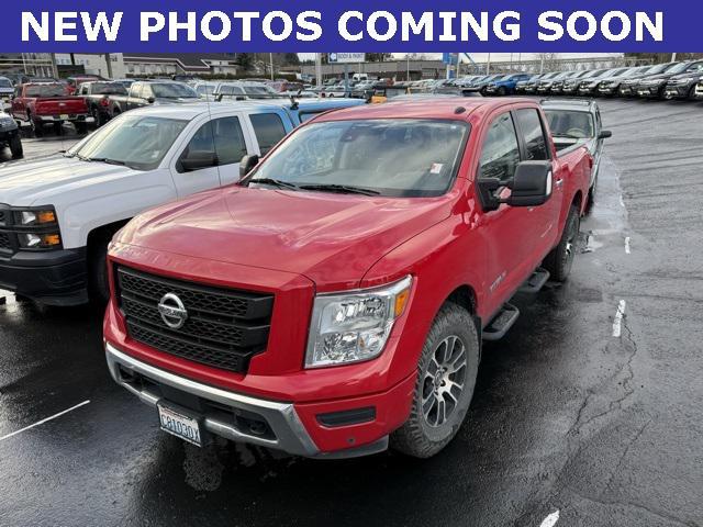 used 2021 Nissan Titan car, priced at $29,554