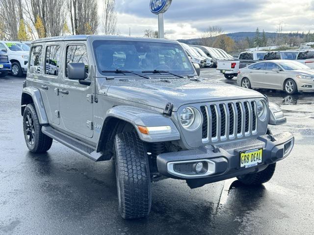 used 2021 Jeep Wrangler Unlimited 4xe car, priced at $29,496