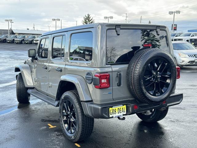 used 2021 Jeep Wrangler Unlimited 4xe car, priced at $29,496