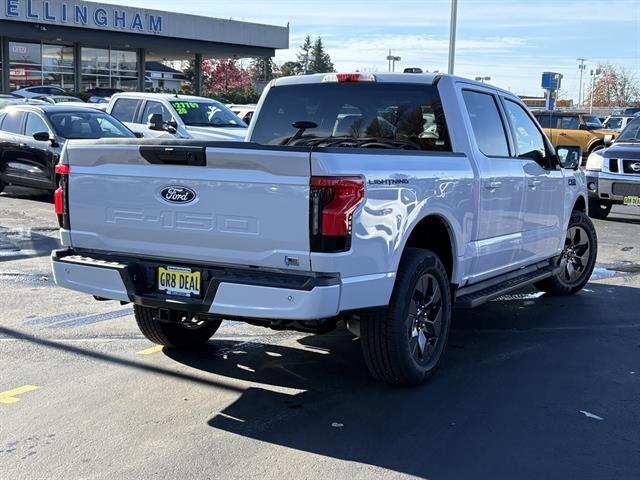 new 2025 Ford F-150 Lightning car, priced at $76,610