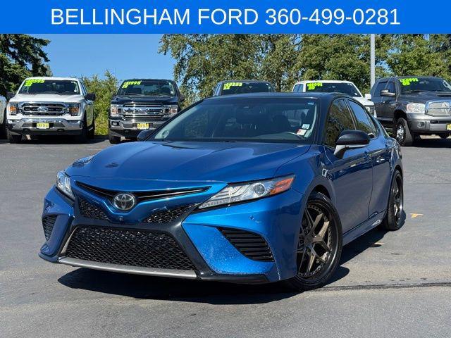 used 2018 Toyota Camry car, priced at $18,653