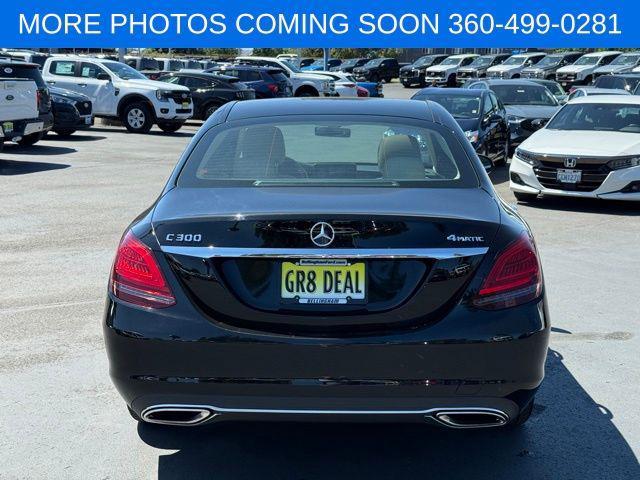 used 2021 Mercedes-Benz C-Class car, priced at $28,860
