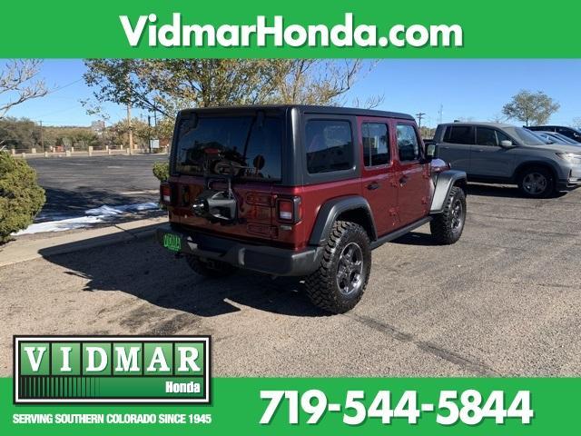 used 2021 Jeep Wrangler Unlimited car, priced at $33,084