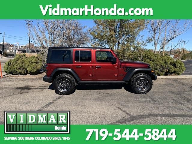 used 2021 Jeep Wrangler Unlimited car, priced at $33,084