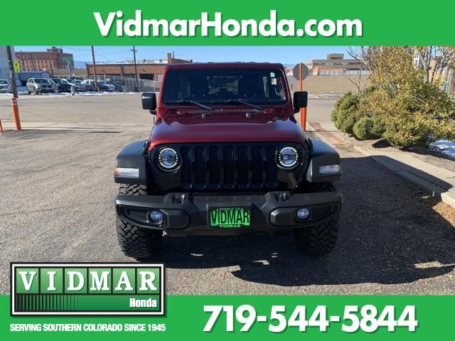 used 2021 Jeep Wrangler Unlimited car, priced at $33,084