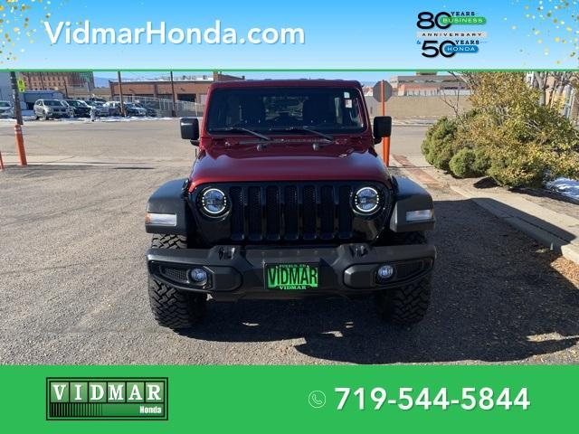 used 2021 Jeep Wrangler Unlimited car, priced at $32,670