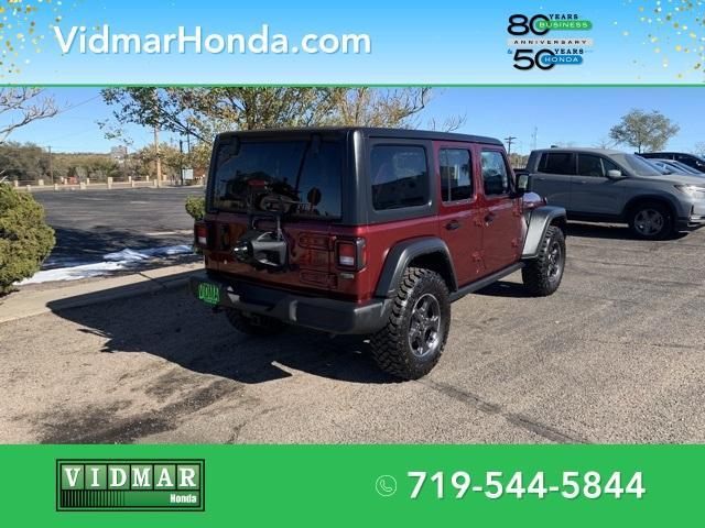 used 2021 Jeep Wrangler Unlimited car, priced at $32,670